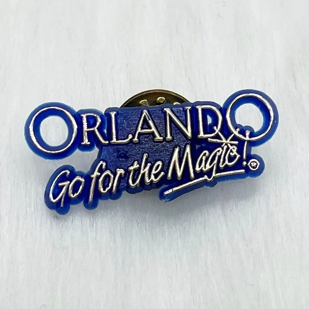 🔮 5/$25 Vintage Orlando Go For‎ The Magic Pin